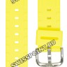 Желтый полимерный ремешок Casio 10471073 для часов Casio BA-110BC-9A