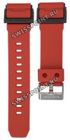 Красный полимерный ремешок Casio 10475779 для часов Casio GD-400-4E