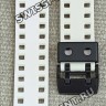 Белый перламутровый полимерный ремешок Casio 10508123 для часов Casio GBA-400-7C