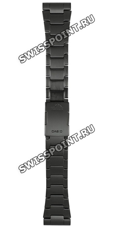 Черный титановый браслет Casio 10603437 для часов PRT-B50YT-1, PRT-B70YT-1