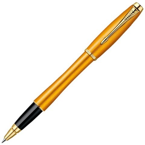 1892653 Ручка-роллер Parker Urban Premium Historical Colors Mandarin Yellow GT T205, стержень: FBlack (№ 309)