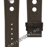 Коричневый кожаный ремешок Tissot T610038460, теленок, без замка, 20/18 мм, для часов Tissot PRS 516 Chronograph T100.417.16.041.00