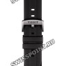 Черный каучуковый ремешок Tissot T603039932, 22/22, титановая пряжка, для часов Tissot T-Touch Solar T110.420, T110420