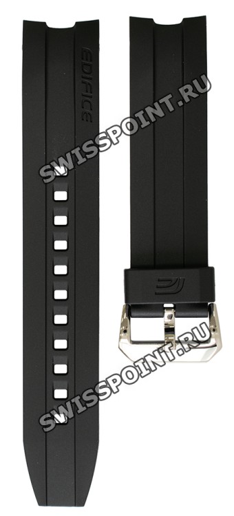 Черный полимерный ремешок Casio 10437955 для часов Casio EMA-100-1A