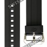 Черный полимерный ремешок Casio 10437955 для часов Casio EMA-100-1A