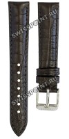 Коричневый кожаный ремешок Tissot T600029143, теленок, 16/14, стальная пряжка, для часов Tissot T-One T038.207