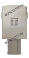 Титановый раскладной замок Tissot T640015936, 20 мм, для каучукового ремешка часов Tissot