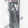 Черный каучуковый ремешок Tissot T603044328, 23/22, черная титановая пряжка, для часов Tissot T121.420.47.051.02 T-Touch Connect Solar