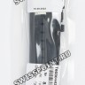 Черный каучуковый ремешок Tissot T603044328, 23/22, черная титановая пряжка, для часов Tissot T121.420.47.051.02 T-Touch Connect Solar
