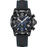 Черный текстильный ремешок Certina C604021981 / C6100021982, 20/18, черная клипса, для часов Certina DS Podium Chronograph Jeremy Seewer Limited Edition C034.417.38.057.10