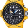 Желтый полимерный ремешок Casio 10476130 для часов Casio GWN-1000-9A, GWN-1000H-9A