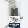 Черный кожаный ремешок Longines L682100986, 20/16, без замка, для часов Longines Double Pommes L4.686.2.42.9