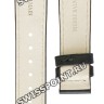 Черный кожаный ремешок Balmain B1732425, 18/16, с боковым вырезом, без замка, для часов Balmain 4131, 4139