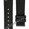 Черный кожаный ремешок Balmain B1732425, 18/16, с боковым вырезом, без замка, для часов Balmain 4131, 4139