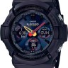 Черный круглый алюминиевый безель (кольцо) Casio 10400950 для часов Casio GAS-100, GAW-100