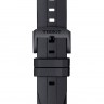 Черный каучуковый ремешок Tissot T603043455, 21/20, черная пряжка, для часов Tissot Seastar T120.407, T120407