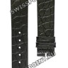 Черный кожаный ремешок Longines L682113399, теленок, удлиненный, 18/16 XL, без замка, для часов Longines La Grande Classique L4.691.6, L4.691.7, L4.705.2, L4.705.4, L4.708.2