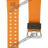 Оранжевый полимерный ремешок Casio 10595230 для часов Casio GG-B100-1A9