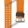 Оранжевый полимерный ремешок Casio 10595230 для часов Casio GG-B100-1A9