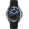 Черный каучуковый ремешок Certina C610014963, без замка, для часов Certina DS Furious C011.410.27.057.00, C011.417.27.057.00