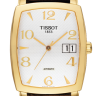 Коричневый кожаный ремешок Tissot T610030633, удлиненный, 21/18 XL, теленок, имитация крокодила, без замка, для часов Tissot Sculpture Line G688