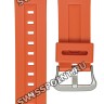 Оранжевый полимерный ремешок Casio 10481826 для часов Casio AWG-M100MR-4A