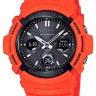 Оранжевый полимерный ремешок Casio 10481826 для часов Casio AWG-M100MR-4A