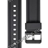 Черный полимерный ремешок Casio 10554206 для часов Casio EFR-556PB-1A