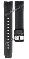 Черный полимерный ремешок Casio 10554206 для часов Casio EFR-556PB-1A