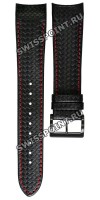 Черный кожаный ремешок Casio 10352757, черная пряжка, для часов Casio EQW-M710L-1A