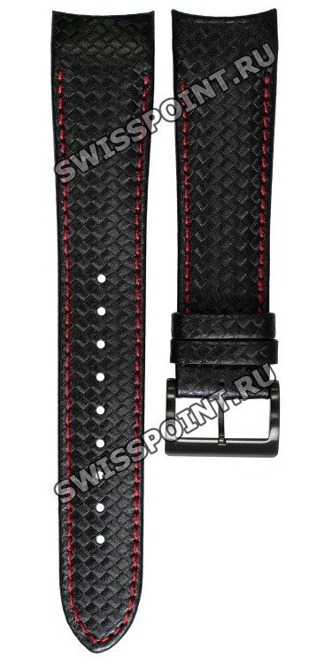 Черный кожаный ремешок Casio 10352757, черная пряжка, для часов Casio EQW-M710L-1A
