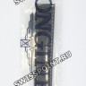 Черный кожаный ремешок Longines L682100509, 18/16, без замка, для часов Longines Elegances L4.637.2.92.2, L4.636.2
