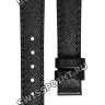 Черный кожаный ремешок Balmain B1732445, 14/12, без замка, для часов Balmain Balmainia 4210, 4211, 4219