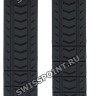 Черный каучуковый ремешок Tissot T610040205, без замка, для часов Tissot T-Race T092.417, T092.427 Thomas Luthi 2017 Limited Edition