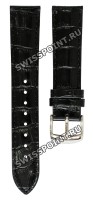 Черный кожаный ремешок Casio 10441977, 20/18 мм, для часов Casio EFR-527L-1A