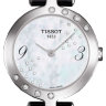 Черный кожаный ремешок Tissot T600030711, 12/12, теленок, с вырезом, лаковый, стальная пряжка, для часов Tissot Flamingo T003.209, T003209A