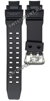Черный полимерный ремешок Casio 10558973 для часов Casio GA-1100-1A1