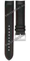 Черный кожаный ремешок Casio 10552098 для часов Casio EQB-800BL-1A