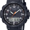 Черный силиконовый ремешок Casio 10631613 для часов Casio PRW-30-1A, PRW-50Y-1A, PRW-50Y-1B, PRW-60Y-1A, PRW-70Y-1