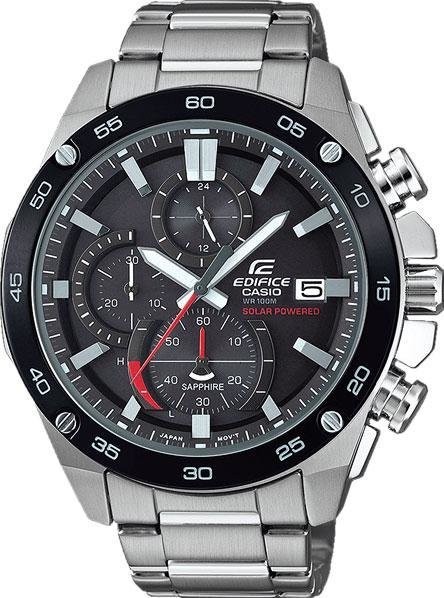 Стальная неразборная часть браслета Casio, 3 звена, для часов Casio Edifice EFS-S500DB-1A, EFS-S500DB-2A