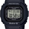 Черный полимерный ремешок Casio 10463937 для часов Casio BGD-500, BGD-501, BGD-560, BLX-560, BGD-5000