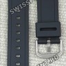 Черный полимерный ремешок Casio 10463937 для часов Casio BGD-500, BGD-501, BGD-560, BLX-560, BGD-5000