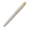 Ручка PARKER S0856230 Перьевая ручка Parker IM Metal, F223, цвет: Brushed Metal GT, перо : F (№ 101)