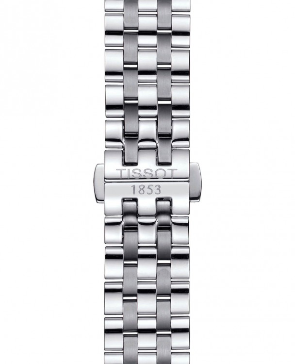 Стальной браслет Tissot T605043637, 20/18, для часов Tissot Carson T122.417, T122417