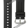 Черный полимерный ремешок Casio 10273059 для часов Casio AWG-M100, AW-591, AW-590, AWG-101, AWG-100, G-7700, G-7710