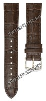 Коричневый кожаный ремешок Casio 10441978 для часов Casio EFR-527L-7A