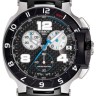 Черно-голубой каучуковый ремешок Tissot T610033435, интегрированный, без замка, для часов Tissot T-Race T048.417, T048.427, T048417A, T048427A