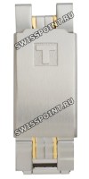 Стальной замок браслета Tissot T631015619, сталь/желтый, для часов Tissot J374/474, J376/476, J474, J476