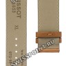 Коричневый кожаный ремешок Tissot T610029773, удлиненный, 21/20 XL, теленок, интегрированный, без замка, для часов Tissot T-Touch Expert T013.420