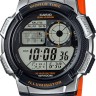 Оранжевый полимерный ремешок Casio 10515873 для часов Casio AE-1000W-4B